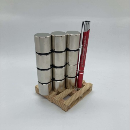 Неодимовый магнит, диам. 25 мм X толщ. 25 мм