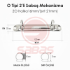 2O halka16mm/(sırt 21mm)