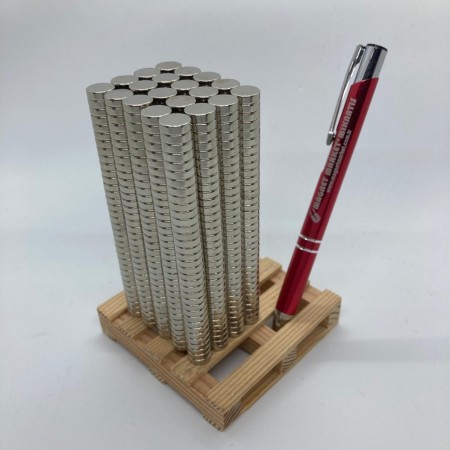 Неодимовый магнит, диам. 10 мм X толщ. 3 мм