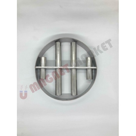 Neodyum Izgara Seperatör - Ø250 mm | Manyetik Elek Mıknatıs Neodyum Izgara Seperatör - Ø250 mm | Manyetik Elek Mıknatıs